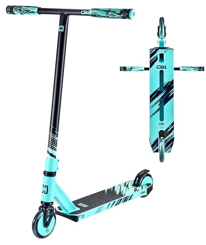 CORE CB1 Monopattino acrobatico per principianti – Monopattino acrobatico per bambini dai 6 anni in su, monopattino per principianti per trucchi freestyle con ruote da 110 mm, scooter Pro per