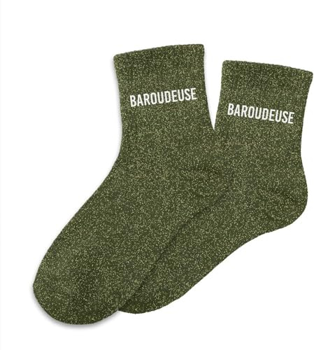 STC Chaussettes a paillettes baroudeuse