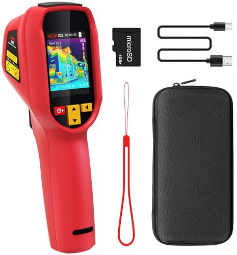 BSIDE HX1 Thermal Imaging Camera High Resolution 240 x 240 Handheld Thermal Imager with 25Hz Refresh Rate 15 Colour Palettes -4°F to 1022°F Range 50°FOV for Home Air/Water Leaks Automotive Electrical