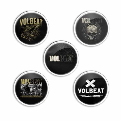Volbeat Button Badge Set (5er Set)