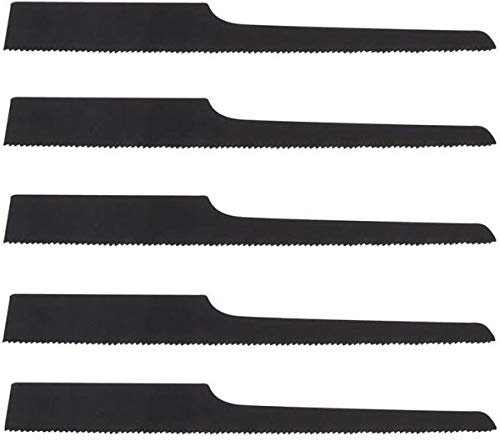 5 LAME TAGLIO METALLO DI RICAMBIO PER SEGHETTO ALTERNATIVO DIRITTO PNEUMATICO AD ARIA COMPRESSA