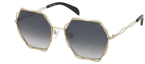 TOUS Occhiali da donna, Shiny Total Rose Gold, 57