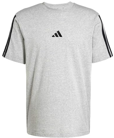 Adidas Essentials Three Stripes Single Jersey Tee T-Shirt Homme (Lot de 1)