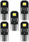 Flaconi LED Interni Auto,Luci Posizione LED,LED Auto Interni,Lampadine T10 LED,Lampadina Posizione LED,12V Luci Targa LED,Adatto per Luci di Cortesia,Luci di Posizione,Luci Targa (5PCS)