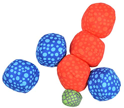 Ocean 5 Jeu de Boules extême - Set de Boules Souples, Street-Boccia, Cross Country Petanque avec Sac de Transport Toujours Jouer Partout et à l'extérieur