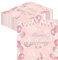 Glamifyr 40 Stück Servietten Geburtstag Frau Rosa, Happy Birthday 33 * 33cm, Tischdeko für Mädchen und Frauen