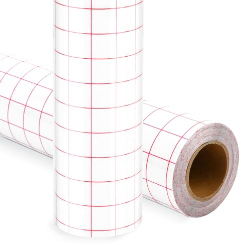 PHOGARY Pellicola di trasferimento plotter per plotter in vinile, 30,5 x 500 cm, pellicola di trasferimento per plotter pellicola in vinile, decorazione per feste, bicchieri, pellicola di