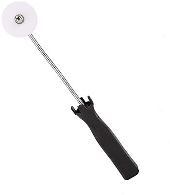ZMellifluent Rodillo de laminación de Burbujas de Fibra de Vidrio de 50 mm, Herramienta de Rodillo de aleación de Aluminio con Mango ergonómico de ABS para la compactación y desgasificación de