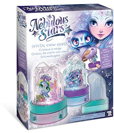 Nebulous Stars Toynamics Europe NEB11304 11304 Crystal Snow Globes Craft Set, Blue,Grey, Klein