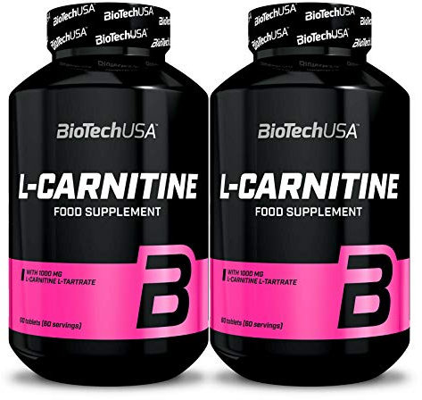 Biotech USA L-CARNITINE 1000 120 Compresse | Gestione del peso | Trasforma il grasso corporeo in energia | Brucia grassi