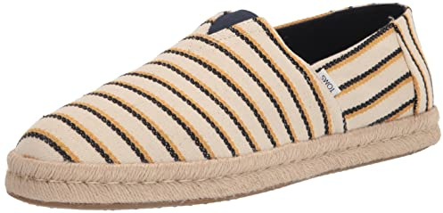 TOMS Men's Alp Rope 2.0 Loafer Flat, Natural Multi, 7 UK