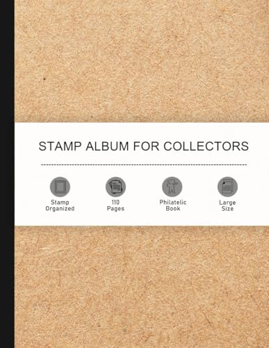 Stamp Album For Collectors And Philatelists To Catalog Stamps