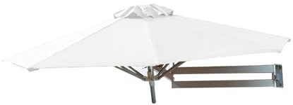 Beach Umbrella Tilting Parasol Sun Shade Wall-Mounted Shading s With Adjustable Pole,Outdoor Garden Patio,Suitable For Gardens Courts Balconies Etc.