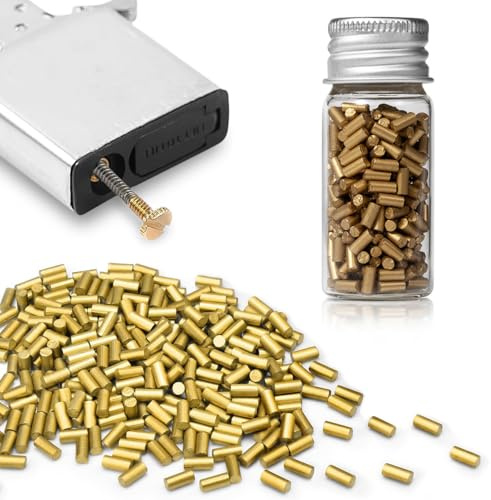 JDCMEI 500 Pezzi Pedernales Universales, Mechero de Pedernal para Encendedor de Gasolina y Gas, Repuesto Pedernal Universal para la Mayoría de los Encendedores