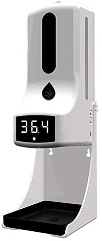 K9pro beröringsfri väggmonterad digital infraröd termometer Automatisk tvålautomat Auto IR-sensor Alkohol Desinfektionsmedel Hem Rengöring,K9 pro