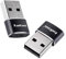 KamKorda USB Type C Adapter 2 Pack | Type C to USB | USBC Adapter | Female to Male | Black