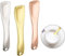 BLMHTWO 3 Stück Spatel Kosmetik, Skincare Tools Augencreme Applikator Wiederverwendbar Creme Spachtel für Augencreme Gesichtscreme Lotion Mask Mix Sampling