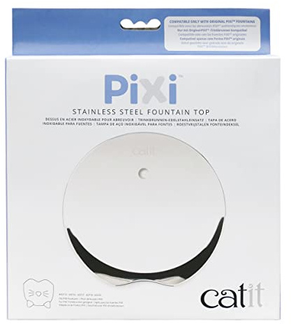 Catit Pixi Fountain Stainless Steel Top Replacement Parts Clean for Catit Pixi Fountain Stainless Steel Automatic Water Supply