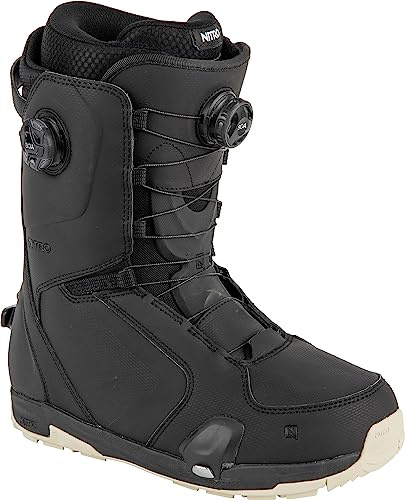 Darkseid BOA Step On All Mountain Freeride Freestyle Highend Premium Schnellschnürsystem Step On Boot Snowboardboot, Black, 28.5