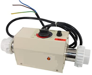 Riscaldatore per vasca idromassaggio 2-3KW Sallo scalda for la piscina e la spa della vasca da bagno Tubo riscaldante efficiente(3KW)