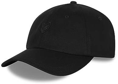 Lyle & Scott Premium Baseball Cap Herren – 100% Baumwolle | Basic Design und Verstellbarer Verschluss
