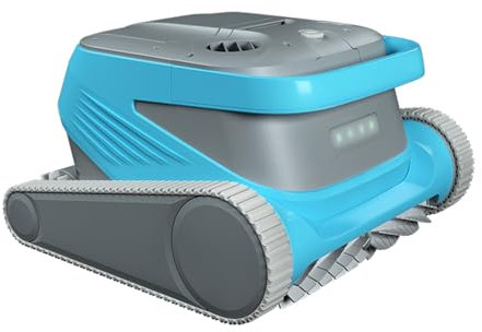 YHJLZNA Automatic Pool Cleaner,Pool Cleaning Robot With Wall Climbing,Cordless Robotic Pool Vacuum,Smart Navigation,Suitable For Walls And Floors Of 13454 Square Feet Pool