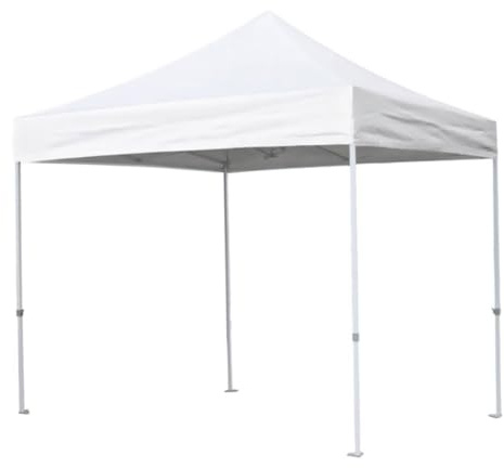 Coperchio di sostituzione del baldacchino, coprone di sostituzione della tenda a baldacchino 3x3m, coperture per gazebo in tessuto Oxford 420D impermeabili per giardino esterno (bianco, solo copertur