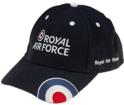 Royal Air Force RAF Erwachsene Cap, Schwarz , One size
