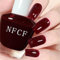 Red Nail Polish, 12ml Dark Red Nail Varnish, Quick Dry & Long Lasting Nail Varnish, Cherry Red Nail Polish with Water Based Formula Non Toxic & Breathable Nail Lacquer for Women Home Nail Art