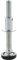VASALAT VAS143 Drive-in Nuts Height Adjustment Screw with Impact Sleeve M8 x 80, Contents Pieces, Silver/Black, M8x80 / 10 Stück, Set of 10