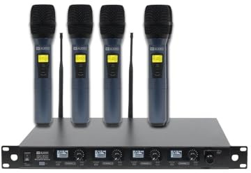 W Audio DQM800H Quad Handheld UHF System (CH70)