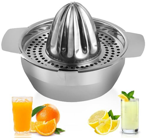 Presse Agrumes Manuel, Presse Orange Manuel Inox Presse Citron Manuel Rotation Presse, Pour Presser Citrons Oranges Agrumes Verts Citrons Verts Professionnel Inox