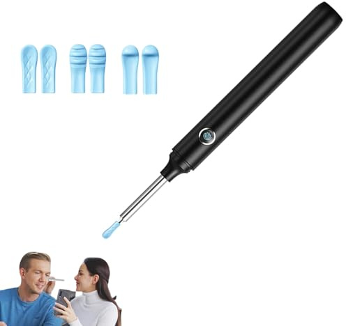 earo vision 1.0 - hygiène auditive révolutionnée à vie,earo vision auditive,ear wax removal kit,ear cleaner,cure oreille camera,Pro Ear Cleaner Kit 8-Piece Set,Wi-Fi Visible Wax Elimination Spoon