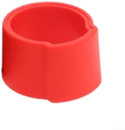 Verstellbarer Silikon-Verschluss für Saxophon-Mundstück, perfekt für Sopran, Alt- und Tenorspieler (rot)