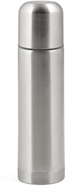 INOXPRAN - Termos Inoxtherm Liscio Classico in Acciaio Inox, Capacità 0,25 L, Altezza 24 cm, Thermos per Alimenti Caldi e/o Freddi, Ideale per Sport, Ufficio e Viaggi