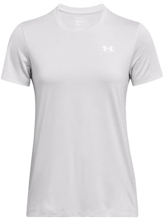 Under Armour Tech SSC-Twist, T-shirt de sport respirant pour femmes, T-shirt manches courtes à col rond