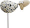 TrendLine Gartenstecker Schaf Metall 100 x 26 cm weiß beige Gartenstecker