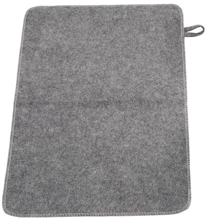Sauna Mat, Felt Material Sauna Accessories Comfortable Shower Bath for Sauna Hot Spring Bathroom and Steam Room