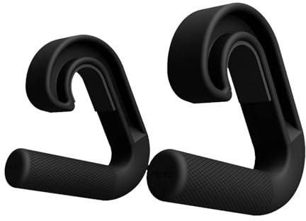 F Fityle 2x Cable Machine Handles Pull up Bar Handles Exercise Handles Grips Weightlifting Grips Resistance Band Handles for Dumbbell