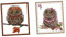 SEWACC 4 Sätze Eule malen kinder sticken stickmuster stickrahmen set stickset Eulen Kreuzstich Eulen Wanddekoration bastelsachen Eule Kreuzstich Kreuzstichverzierung Ökologische Baumwolle