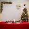 YORFULL Adjustable Metal Over Table Hanging Rod, Verstellbar Tischbogen mit Klemmen 71CM-108CM Hoch 73CM-250CM Länge, Weihnachten, Hochzeit, Geburtstag, Party-Dekoration, Goldfarbener Metall