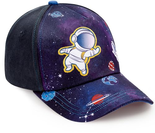 WAWSAM Berretto da Baseball per Ragazzi Berretto da Camionista per Bambini in Cotone Berretto con Snapback