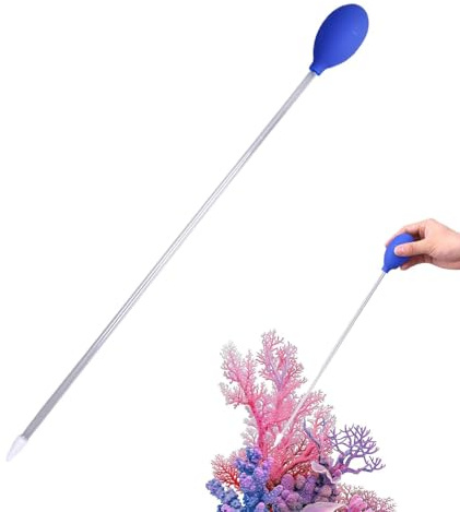 Aquarium Cleaning Tools – Extra‑Long Aquarium Siphon Pump, 60” Flexible Fish Tank Vacuum, Gravel Washer For Debris Removal | Heavy Duty Gravel Cleaner For Marine Reef Plant Tank, Home Hobbyist