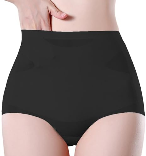 Magekontroll underkläder,Tummy Control Trosor Hög midja Bekväma Body Shaper | Skulpterande shorts Sömlös Andningsbar 4-vägs Stretch Fast Control Magen Formande Trosor för Dating