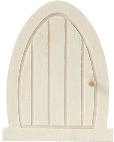 56517 100263 Tür, 10 x 13 x 0,5 cm, 1 Stück Sperrholz