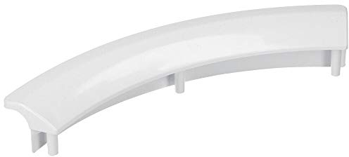 Kenekos - Türgriff 238x68 mm geeignet für Wäschetrockner Bosch Siemens Constructa 00497522 497522 iQ100 iQ300 iQ500 Griff Trocknergriff Türöffner Öffner Handgriff für Trockner Waschtrockner, weiß