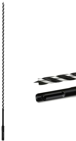 MOXPIFY Extra Long 6mm x 460mm Auger Drill Bit SDS Plus, SDS Wood Auger Drill Bits for Woodworking