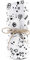 hutch&putch Pucktuch Bio Baumwolle 120x120cm - Spucktuch Baby - Mulltuch 100% Baumwolle - Musselin Wickeltuch - Kuscheltuch saugstark, extra weich mit Love&Peace -Motiv