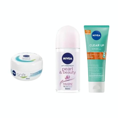 NIVEA MEN Sport Box Geschenkset, Pflegeset mit feuchtigkeitsspendenden Pflegeprodukten, Geschenkbox mit NIVEA MEN Creme, Sport Duschgel und Dry Impact Anti-Transpirant Deo Roll-on