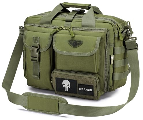 SPAHERBorsa 24 Ore Uomo Valigetta Laptop Ufficiale Borsa Lavoro